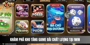 Khám phá kho tàng game bài chất lượng tại IWIN